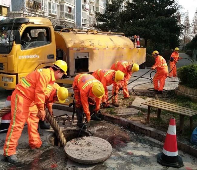 邯山市政管道清淤